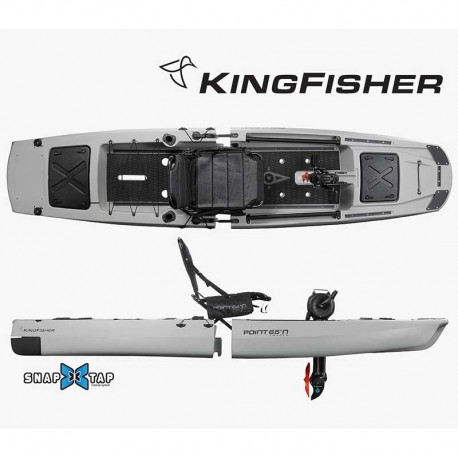 Point 65 Kingfisher Solo Sit On Top Fishing Kayak