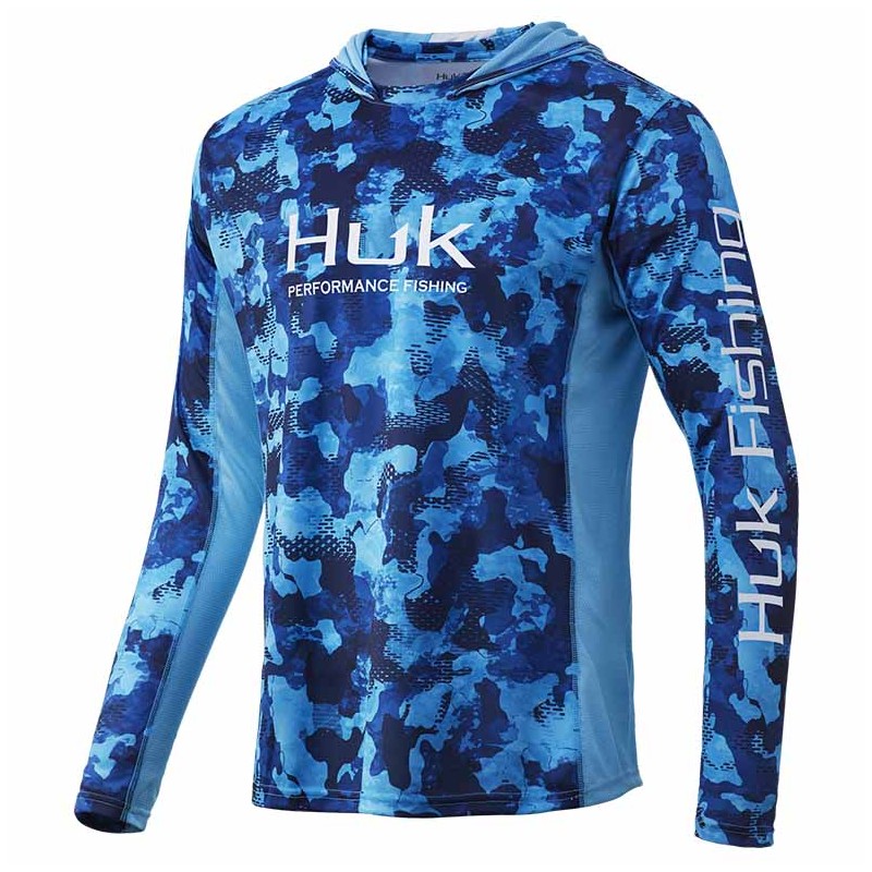 Huk Men's Stone Shore Pursuit Long Sleeve Fishing Shirt,, 54% OFF