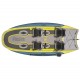 Hobie Fiesta kayak for up to 4 riders top view