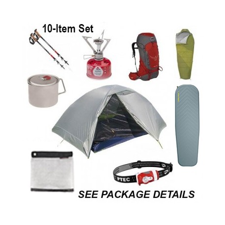 Rental Gear Package for one backpacker on Havasu Falls Trip