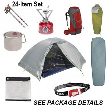 Rental Gear Package  for 3 Backpackers to Havasupai Falls
