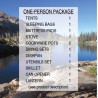 Rent A Complete Gear Package for One Camper
