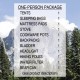 Rent a Backpacking Package - One Person - Yosemite or Yellowstone