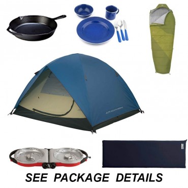 Rental camping packages shipped nationwide