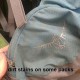 Used Backpack with typical repair