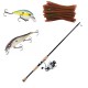 Rent Fishing Rod Reel and Lures Package