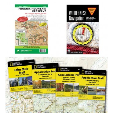 Hiking and Backpacking Maps and Books