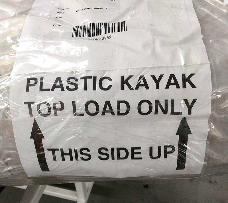 Estes Freight kayak shipping