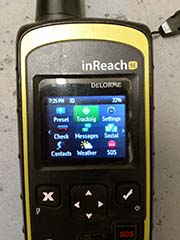 more functions of rented garmin inreach