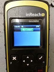 how to use rented inreach