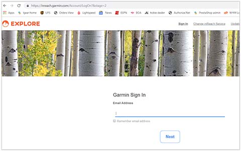 renters profile setup for inreach