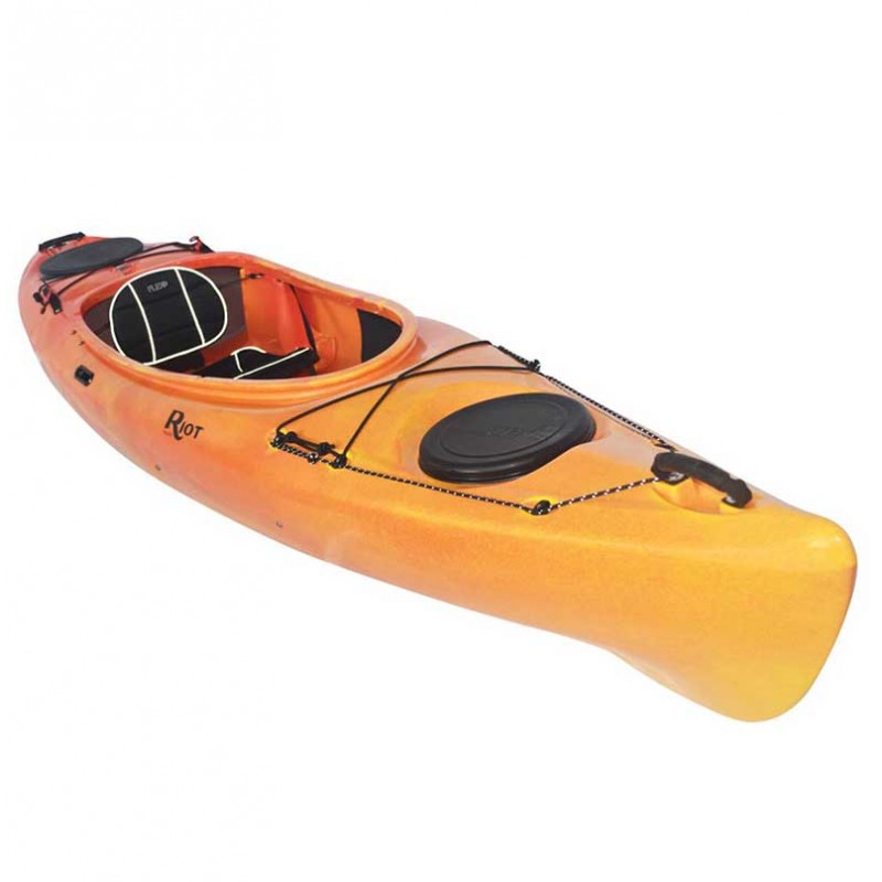 Riot Kayak Bayside sit in with large open cockpit