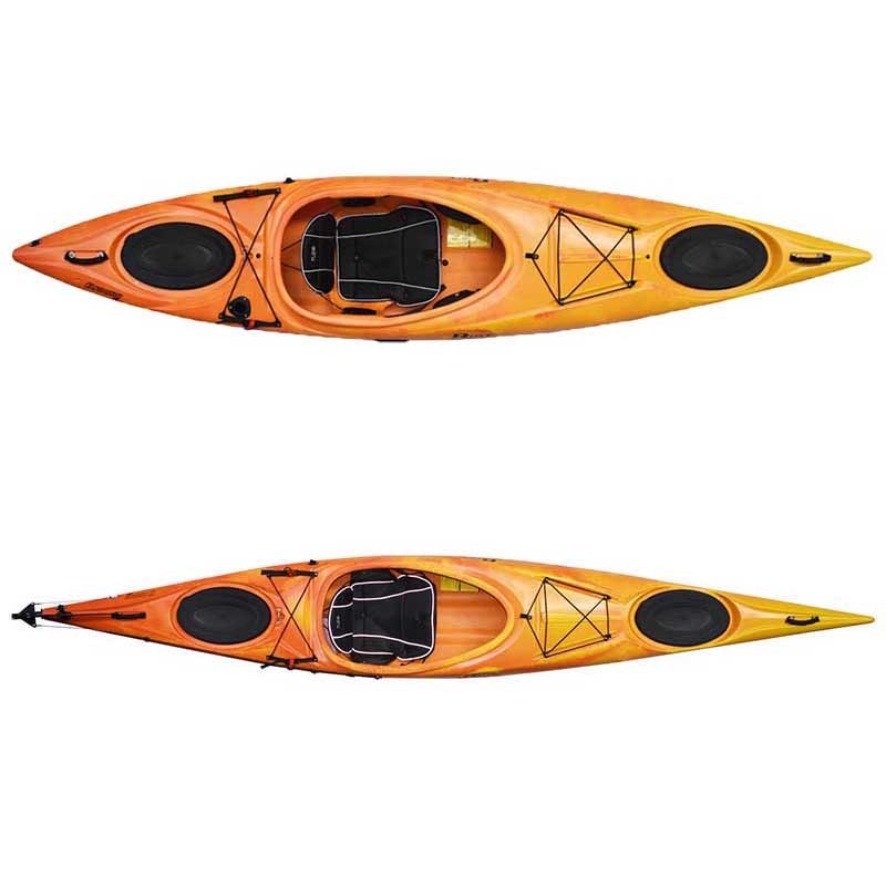 RIOTカヤック Riot Enduro 12 and 14 Foot Sit-In, Day Touring, Kayak - LGO