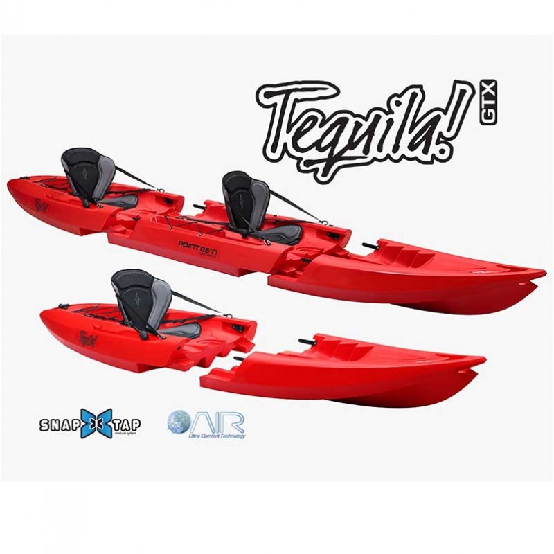 Point 65 Sit on Top Kayak - Tequila, Tandem, Modular