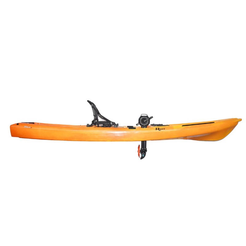Riot Mako 14 Foot, Sit-On-Top, Pedal, Fishing, Kayak - LGO